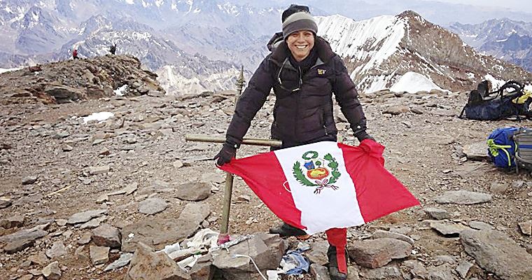 Silvia Vásquez-Lavado, la primera peruana en llegar al Everest